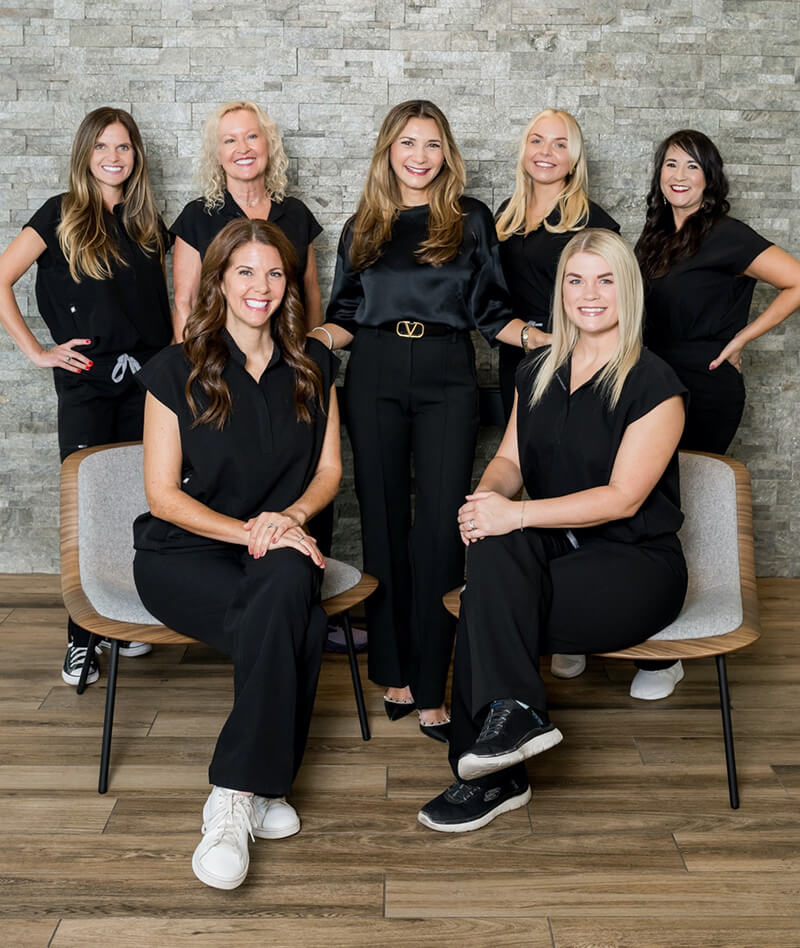 the Downtown Dental Design staff in their Austin, TX office