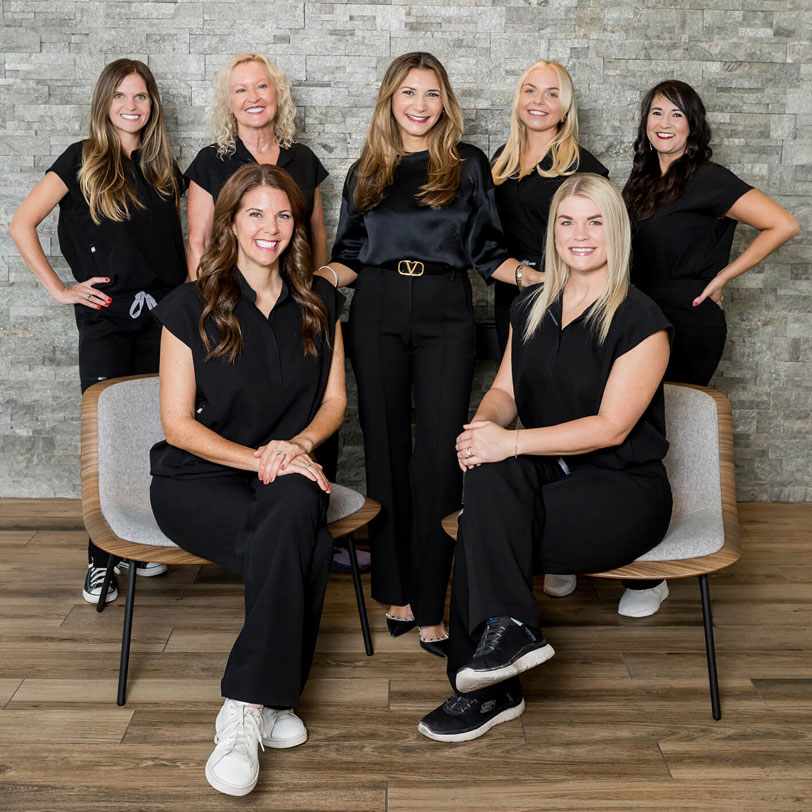 Austin, TX dentist Dr. Negar Eslami and her Downtown Dental Design staff